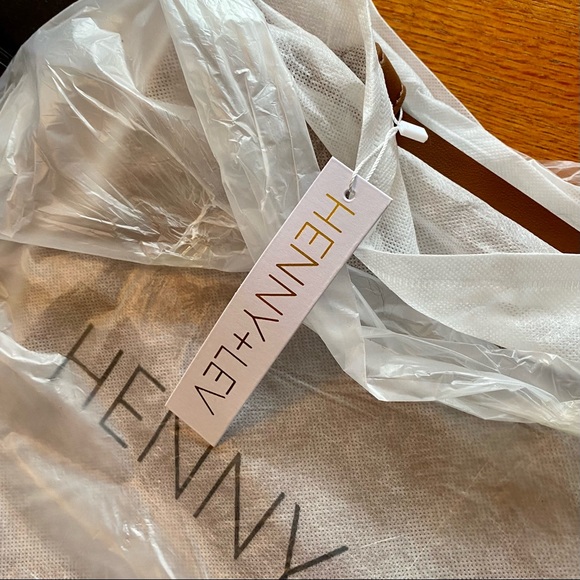 Henny & Lev Vegan Leather Crossbody Tote Bag - NWT - Picture 10 of 10